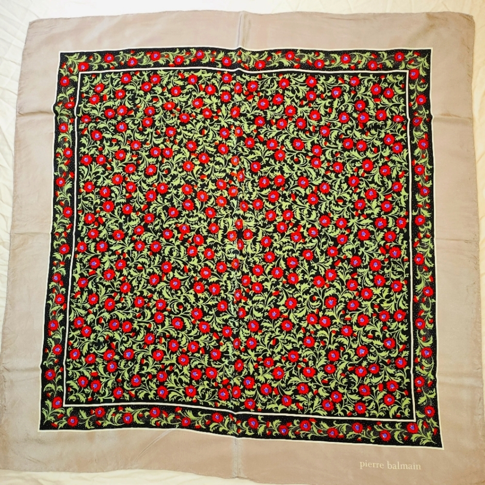 PIERRE BALMAIN #5 scarf silk